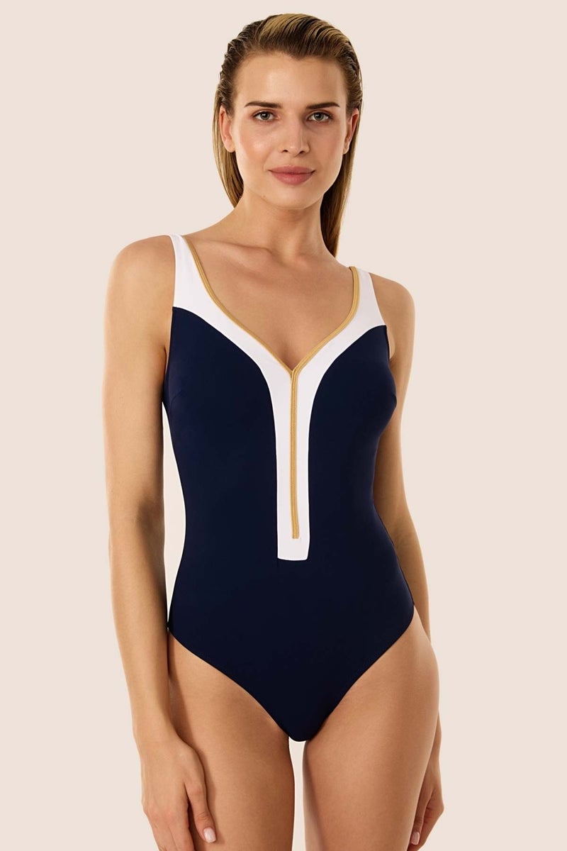 Ayyıldız Crescent 3025 Navy Blue Swimsuit  - Image 2