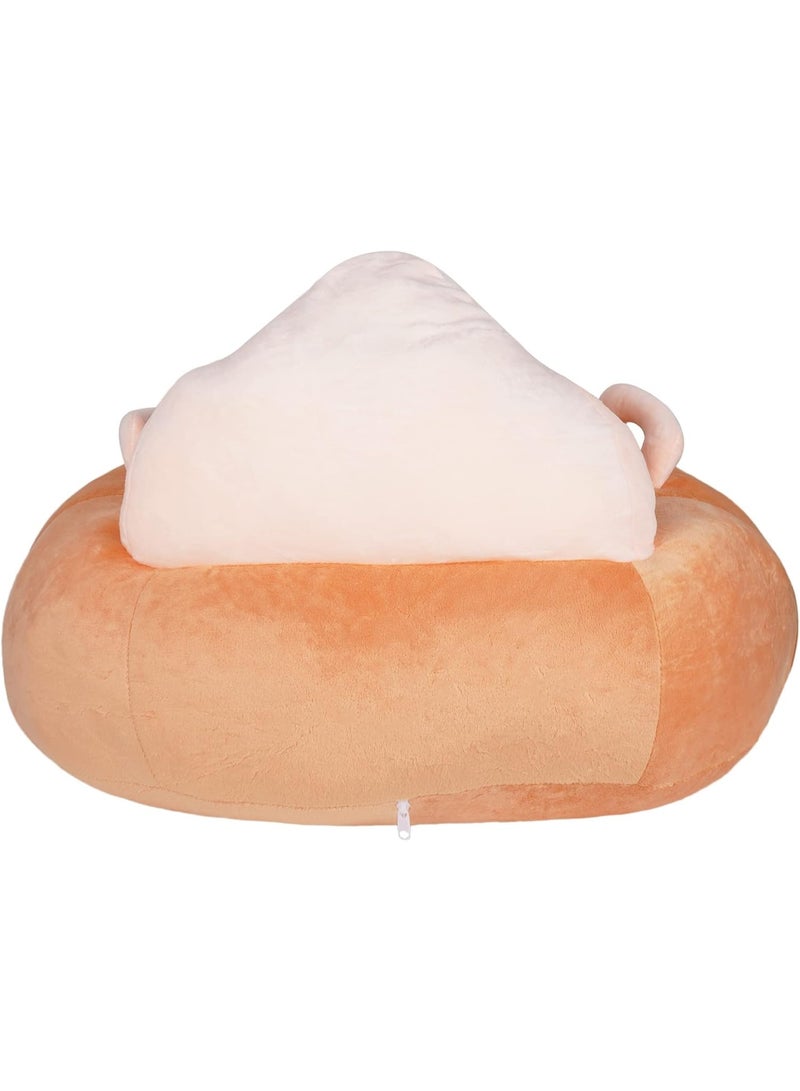 Baby Sofa Chair – Infant Plush Sitting Support Seat (Squirrel) | Soft Learning Chair & Animal Pillow for Kids – Birthday & Holiday Gift  - Image 4