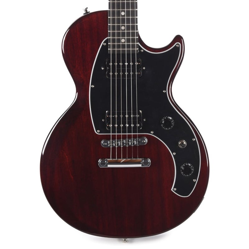 Gibson USA LPMCS25WRCH1 Les Paul Music City Special Electric Guitar - Wine Red - Image 1