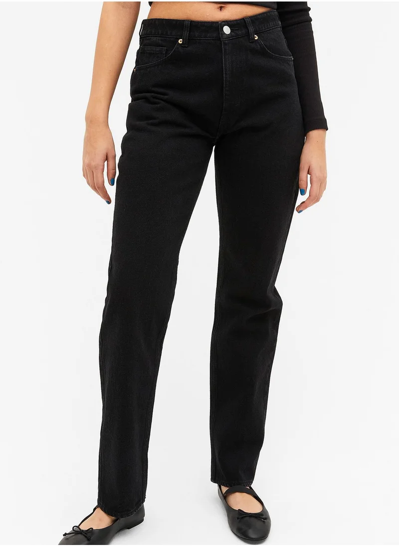 MONKI Mid Waist Jeans