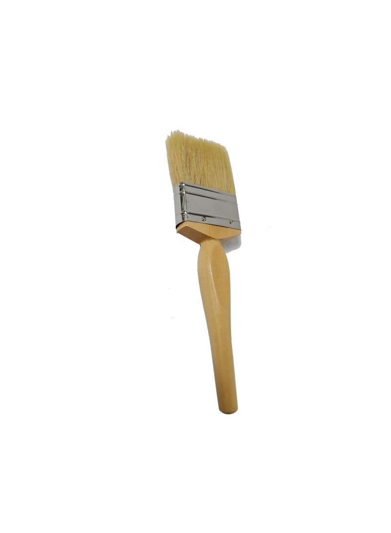 Paint Brushes Long Quality bristles Comfortable Wooden Handle for All Types of Painting 1-1/2Inch  - Image 1