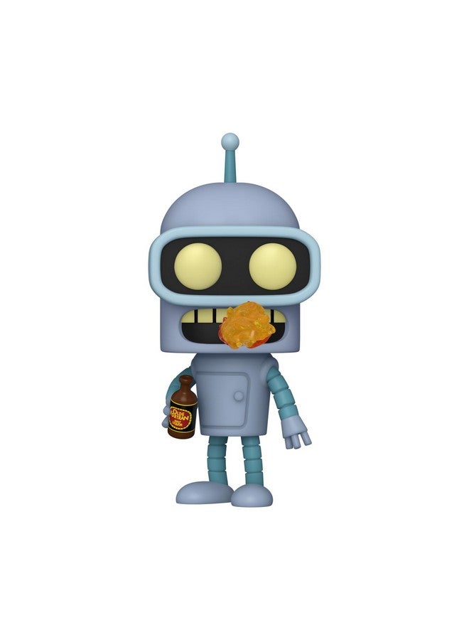 Funko Pop! TV: Futurama - Bender - 1/6 Odds of Getting The Rare Chase Variant - Glow in The Dark - Collectible Vinyl Figure - Gift Idea - Official Merchandise - TV Fans - Image 2