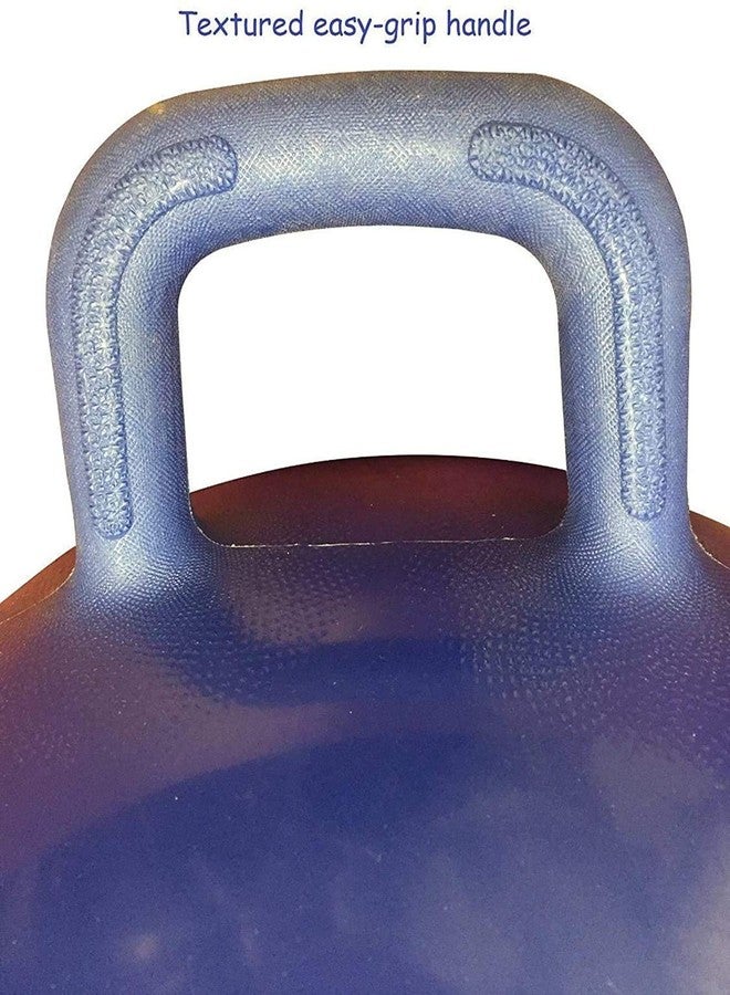 ANG Sit & Bounce Hop Ball 45cm (18 Inch.)|Jumping Ball|Bouncy Ball with Handle|Indoor Outdoor Toy| Party Games Gift for Boys & Girls - Age (3 to 6) Color and Desing - Image 2