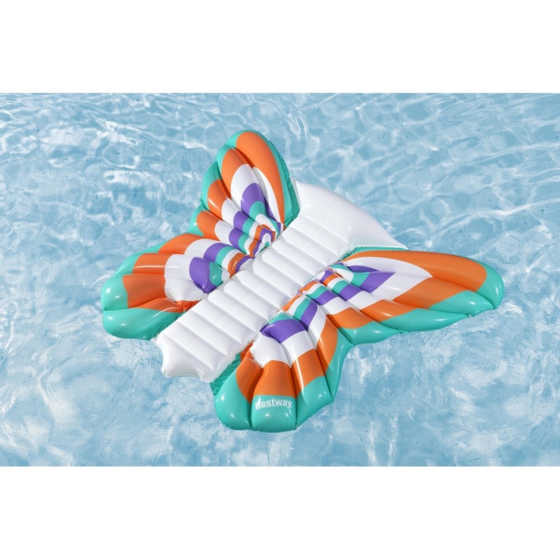 Bestway - Summer Butterfly Inflatable Pool Float 186 x 146 x 21 cm - 43963 - Image 3