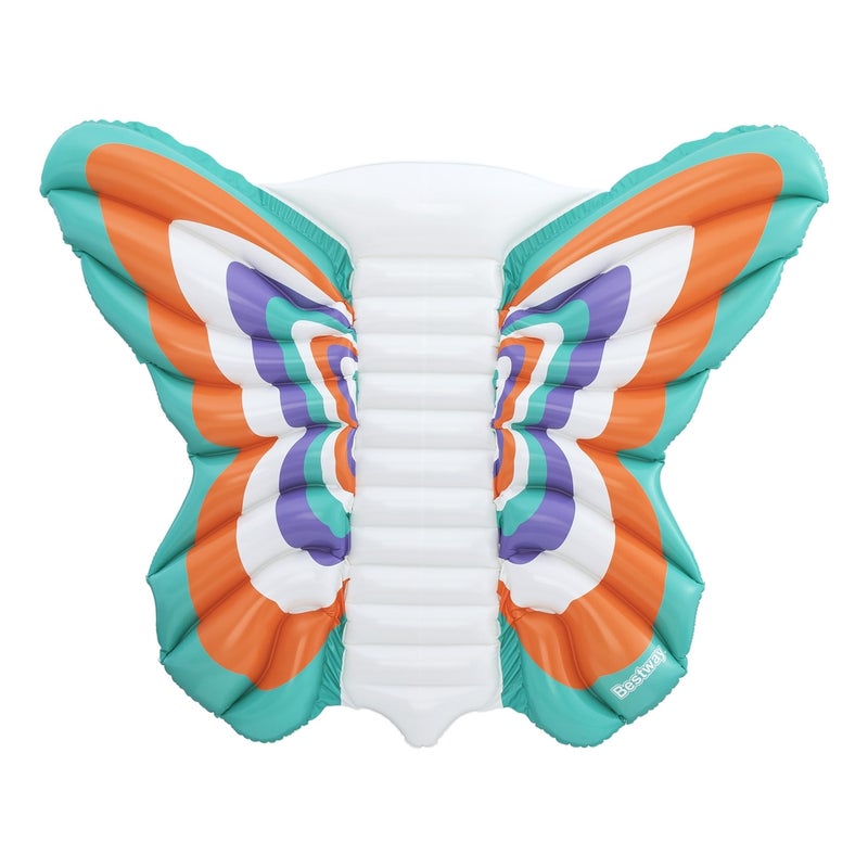 Bestway - Summer Butterfly Inflatable Pool Float 186 x 146 x 21 cm - 43963 - Image 1