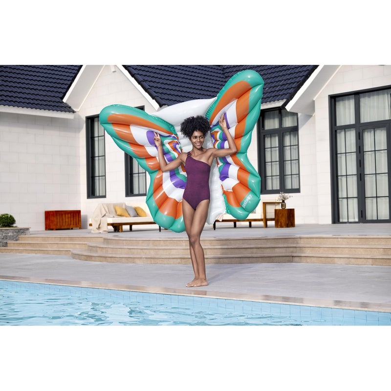 Bestway - Summer Butterfly Inflatable Pool Float 186 x 146 x 21 cm - 43963 - Image 4