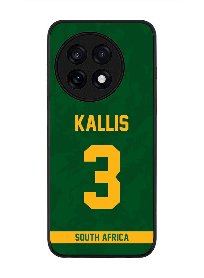 Stylizedd For OnePlus 13R / Ace 5 Pro Case,Slim fit Camera Protection, Shockproof Thin Phone cover  - South Africa Jacques Kallis, Jersey No 3