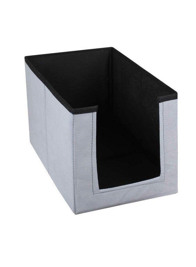 Kuber Industries Kuber Industries Non Woven Shirt Stacker/Shirt Organizer Wardrobe Organizer (2 Pieces, Grey & Black, KUBMART11306) - Image 5