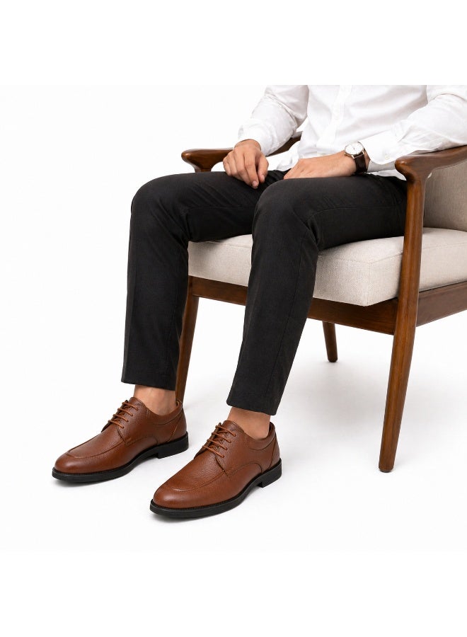 Men's classic formal lace-up shoe with a comfortable, cushioned insole and slip-resistant sole. - Image 1