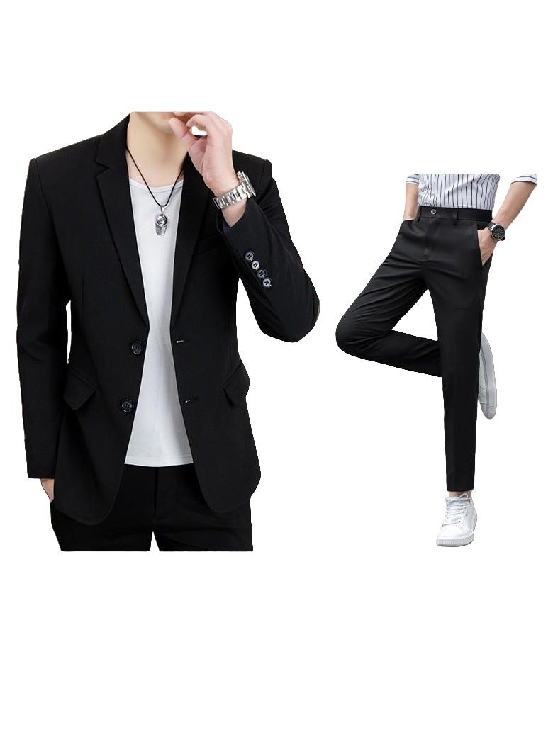 Shougu New Business Casual Slim-fit Suit Set  - Image 1