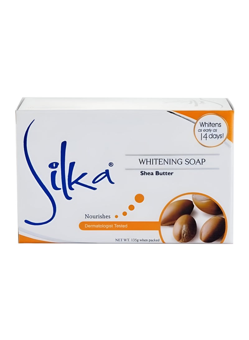 Silka Shea Butter Whitening Soap 135g 