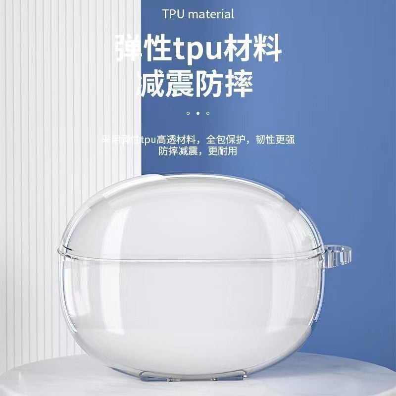 Protective Case For Redmibuds5Pro Xiaomi Redmi Earphone Case Shatter-Resistant Transparent Buds5 - Image 3
