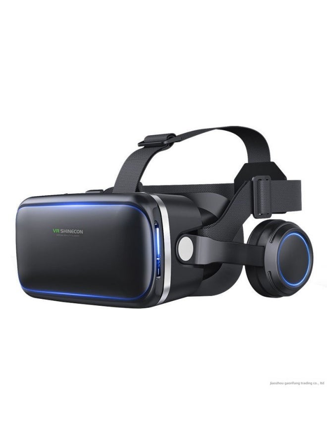 Generic Vr Glasses All-in-one 3d Glasses Virtual Reality Mobile Phone Dedicated Movie 4k Somatosensory Game Smart Ar Device-Color:Package 2 [blu-ray Eye Protection Science Fiction Edition]  - Image 4