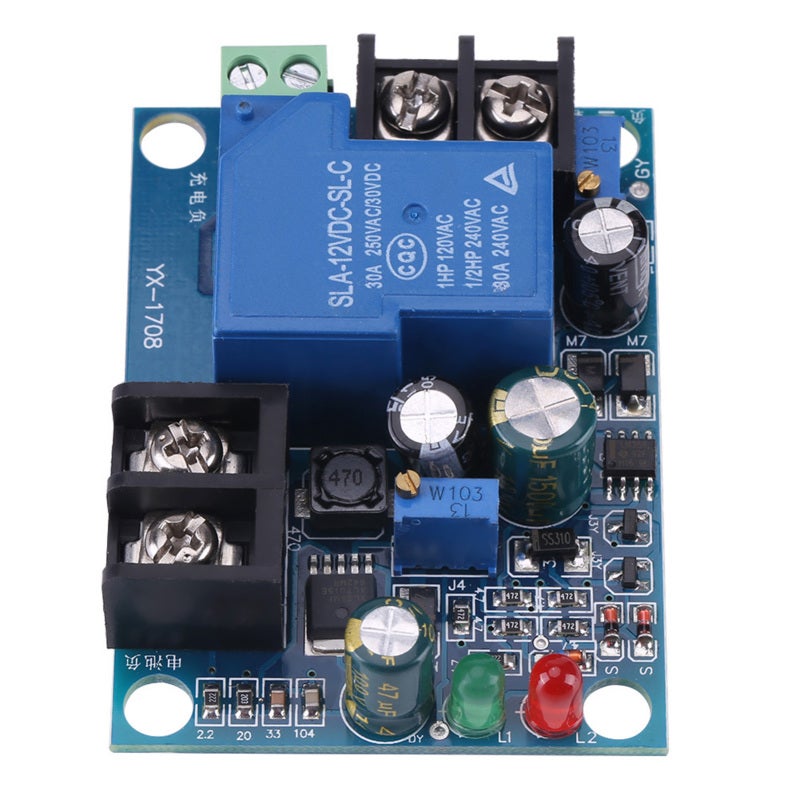 songle Charge Control Module: 30A Capacity - Thick Circuit Board For Long-lasting Performance Automatic Charging Controller Module For Battery Voltage Protection & Energy Saving - Image 1