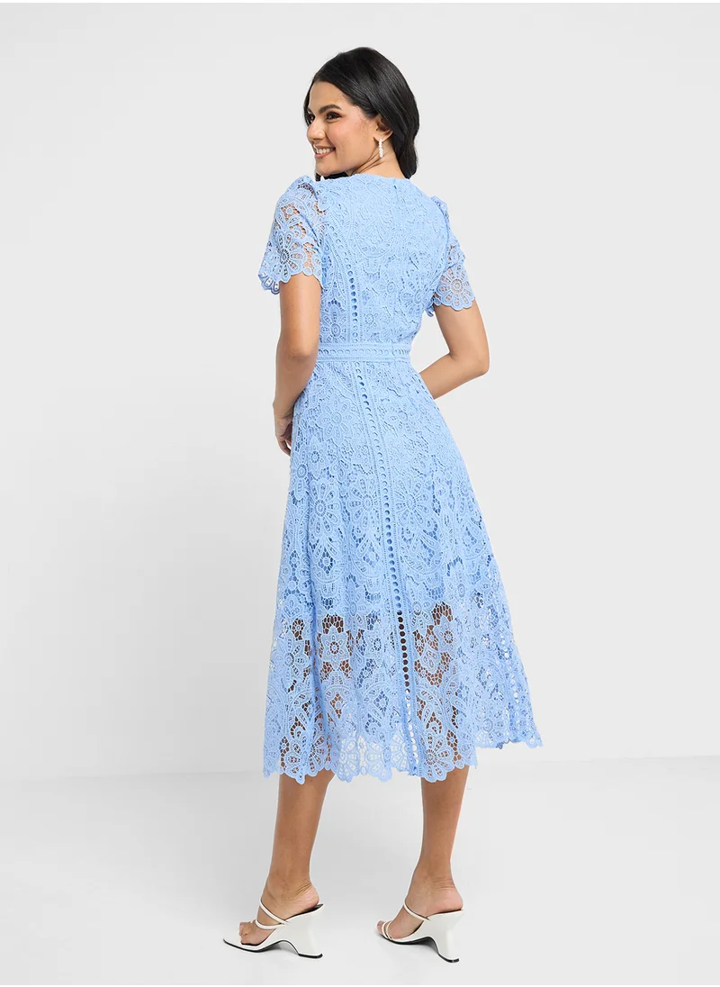 ايلا Lace A-Line Dress