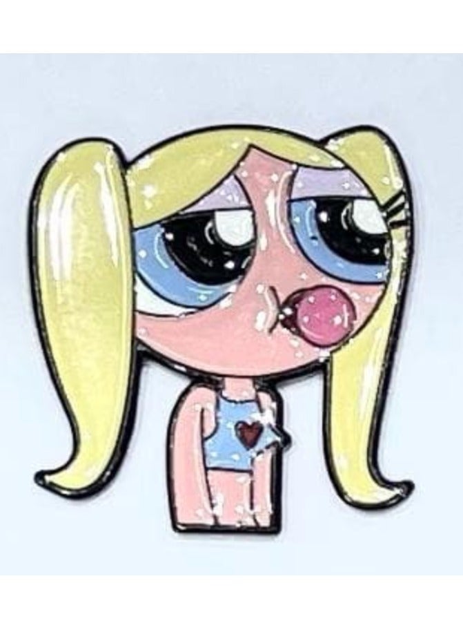 Powerpuff Girls Iron Mobile Sticker