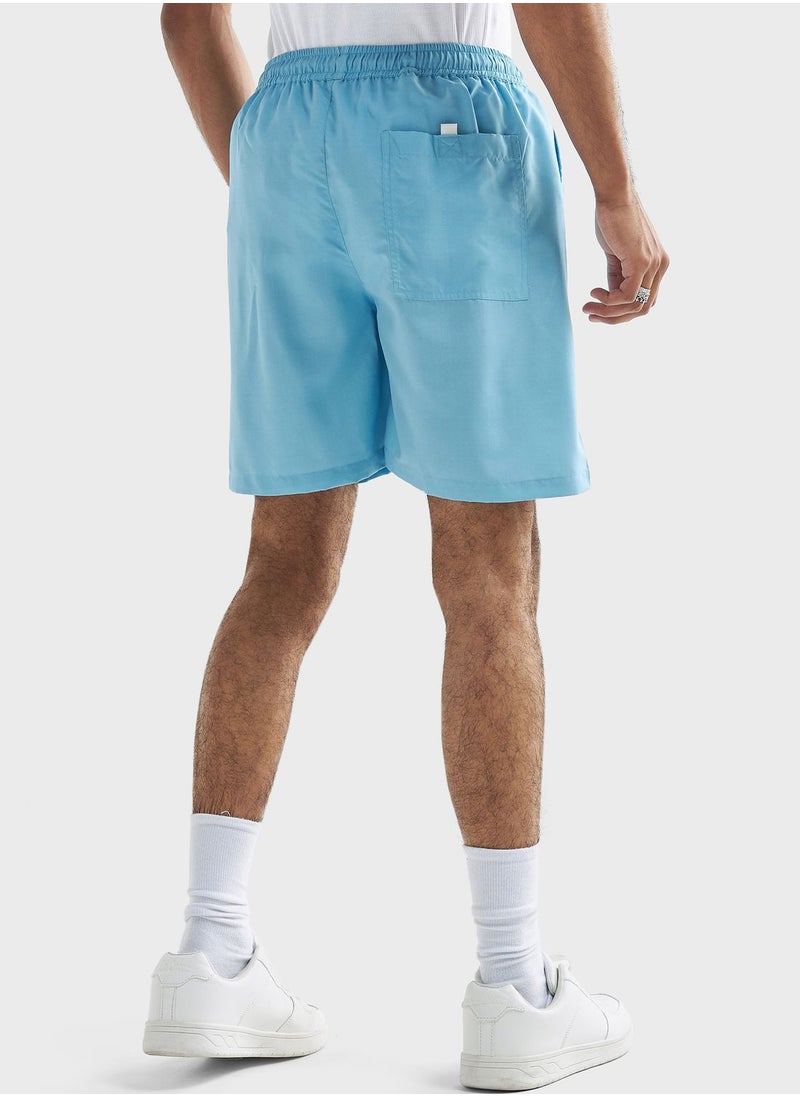 FAV Slogan Drawstring Shorts  - Image 2