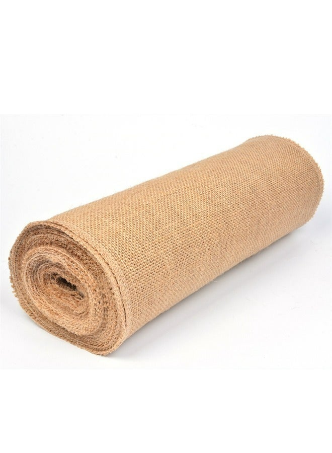 Natural Jute Ribbon Fabric Burlap DIY Gift Wrapping Jute Tablecloth Home Crafts Wedding Party Handwork Decor Accessory - Image 2