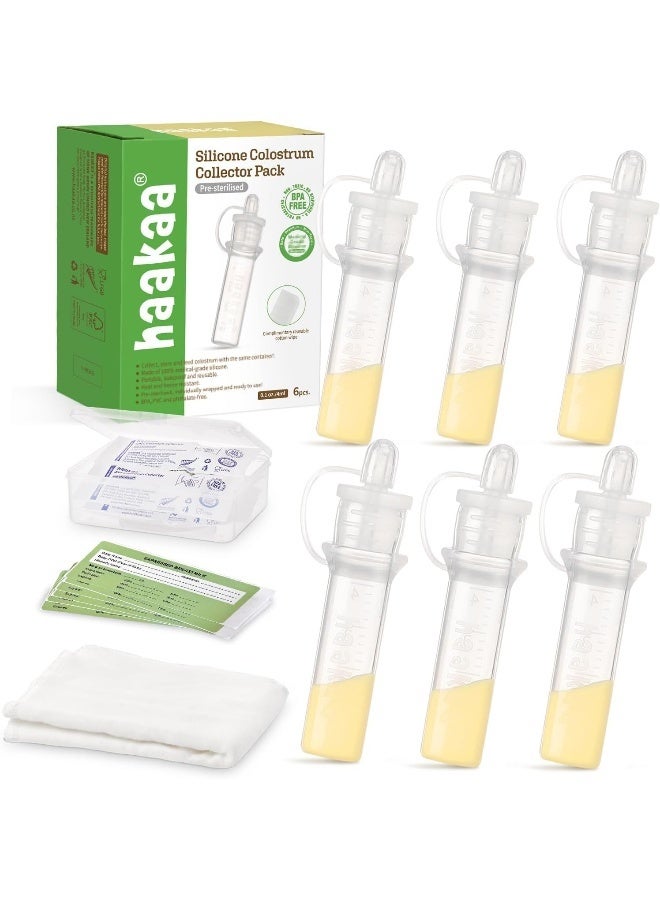 haakaa هاكا كولستروم كولكتور، 4 مل، مجموعة من 1 - Image 1