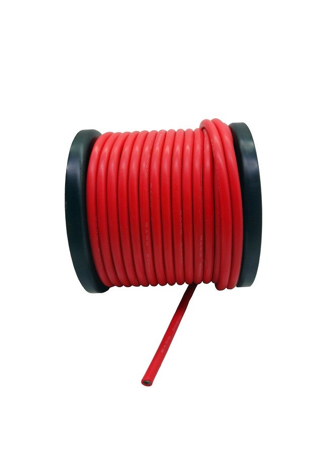 توفينج بكرة سلك سيليكون مقاس 8 بطول 60 قدم، سلك سيليكون أحمر 8 Awg، 1650 جديلة من الأسلاك المعلبة، لحام بسرعة - Image 5