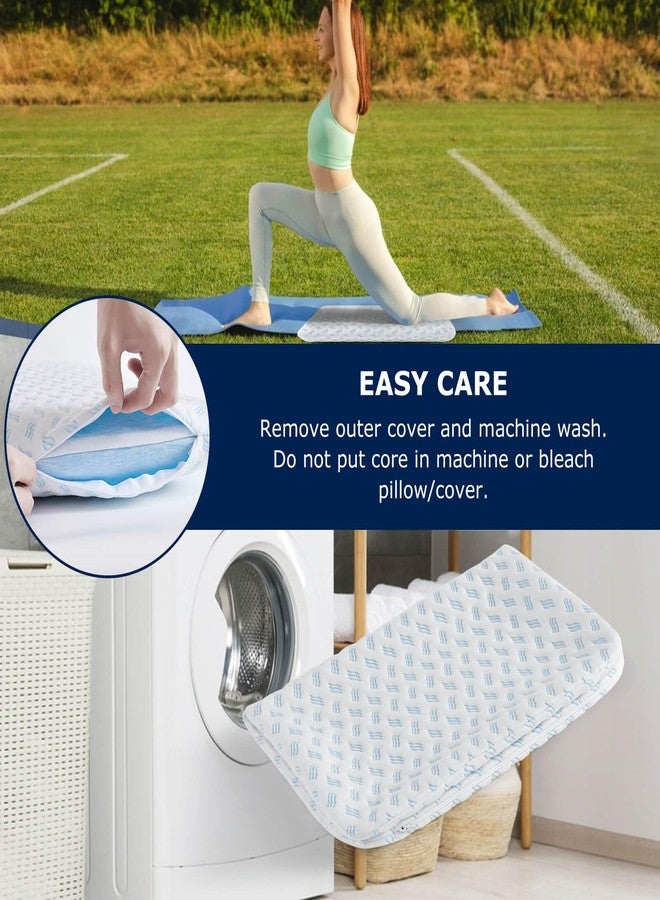 Slybear Ultra Thin Pillow 2.75" Cooling Memory Foam Pillows for Stomach Sleeping, Gel Infused Slim Pillow for Side Back Stomach Sleepers, Travel Pillow, Bed Pillow Neck Support, Washable Cover Standard Size - Image 5