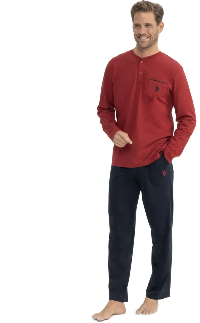 U.S. Polo Assn. 5-Piece Men's Dressing Gown Set with Dowry Box