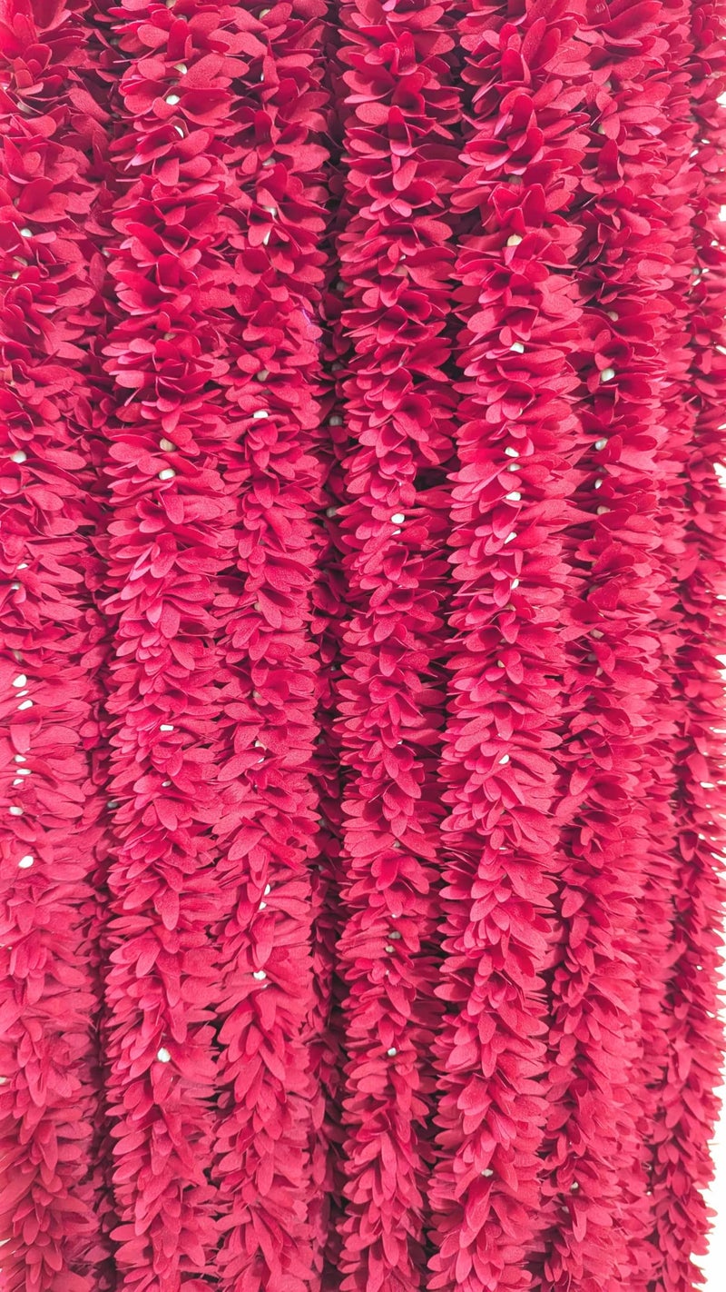 afarza Garland Toran for Door Hanging Entrance Decoration Bandarwal Handmade Festival Wedding Backdrop Haldi Mehndi Home Decor 4 Pieces (RED) - Image 4