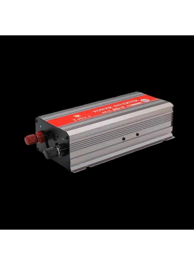 توبيز محول طاقة للسيارة بقوة 800 واط، محول طاقة تيار متردد من 12 فولت إلى 220 فولت، شاشة LED، عاكس موجة جيبية معدلة لأجهزة الكمبيوتر المحمول والكمبيوتر اللوحي والأنظمة الشمسية والتخييم - INVERTER 800 - Image 5