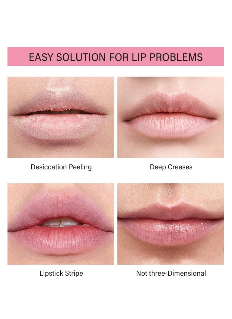lakerain - Peptide Lip Treatment Gel No.02 Watermelon Moisturizes and Treats Lips Lip Gloss Oil for Plumper and Moisturizer Serum Hydrating Lip Serum for Dry Peeling and Dark Lips Gorgeous Glow 10ml - Image 1
