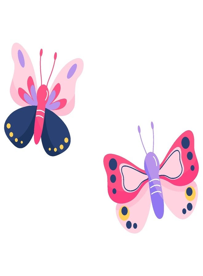 PrettyurParty PRETTY UR PARTY Butterfly Theme Paper Cutouts for Birthday Parties, Butterfly Supplies décor, Butterfly Birthday Decoration, Cutouts for Classroom, Bedroom –Multicolour (10 pcs) - Image 4