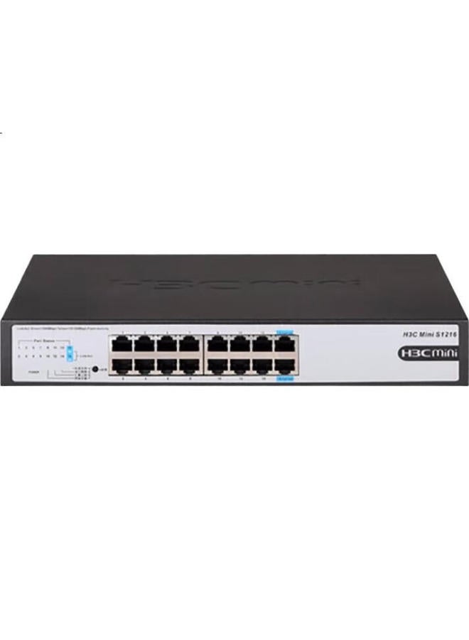 H3C 16-Port Gigabit Switch, Unmanaged Enterprise-Grade Switch, Network Cable Splitter, S1216 - Image 1