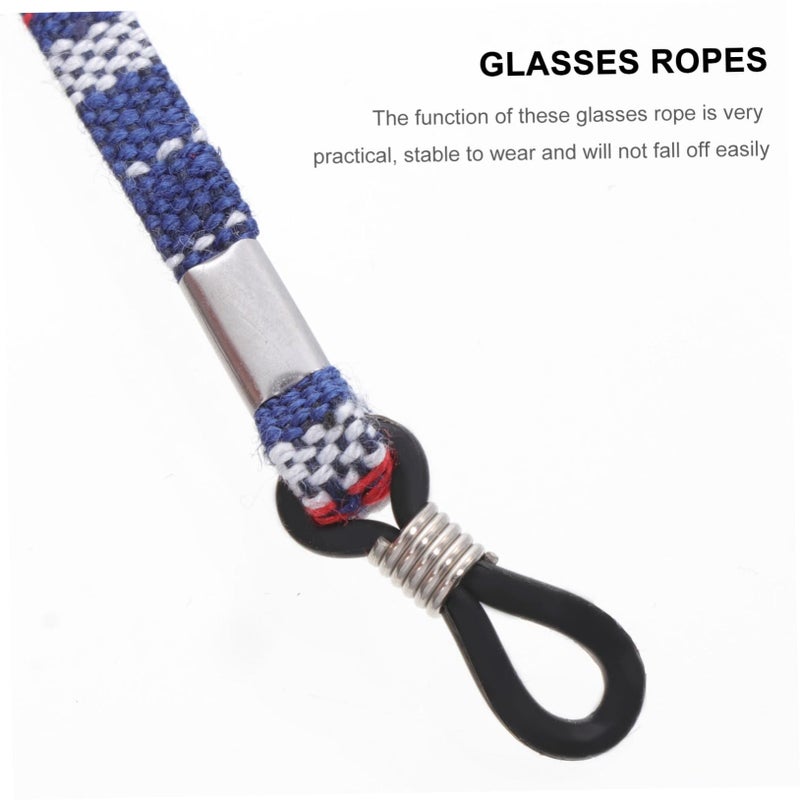Anti Slip Eyeglasses Straps 6pcs Elastic Glasses Hanging Cord For Sports Daily Use - Image 5