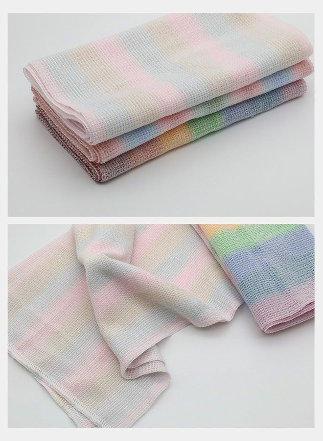 3 Piece Long Bath Towel Scrubbing Towel  - Image 2