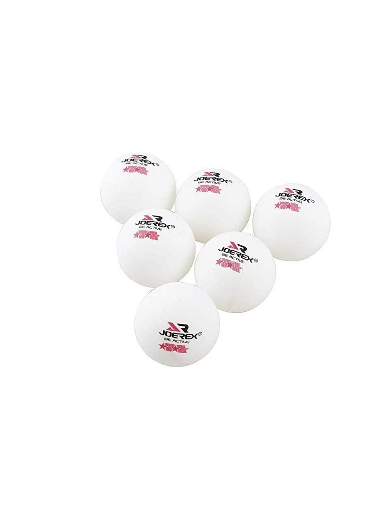 Joerex كرات تنس الطاولة JOEREX (6 قطع) NSB206 - Image 1