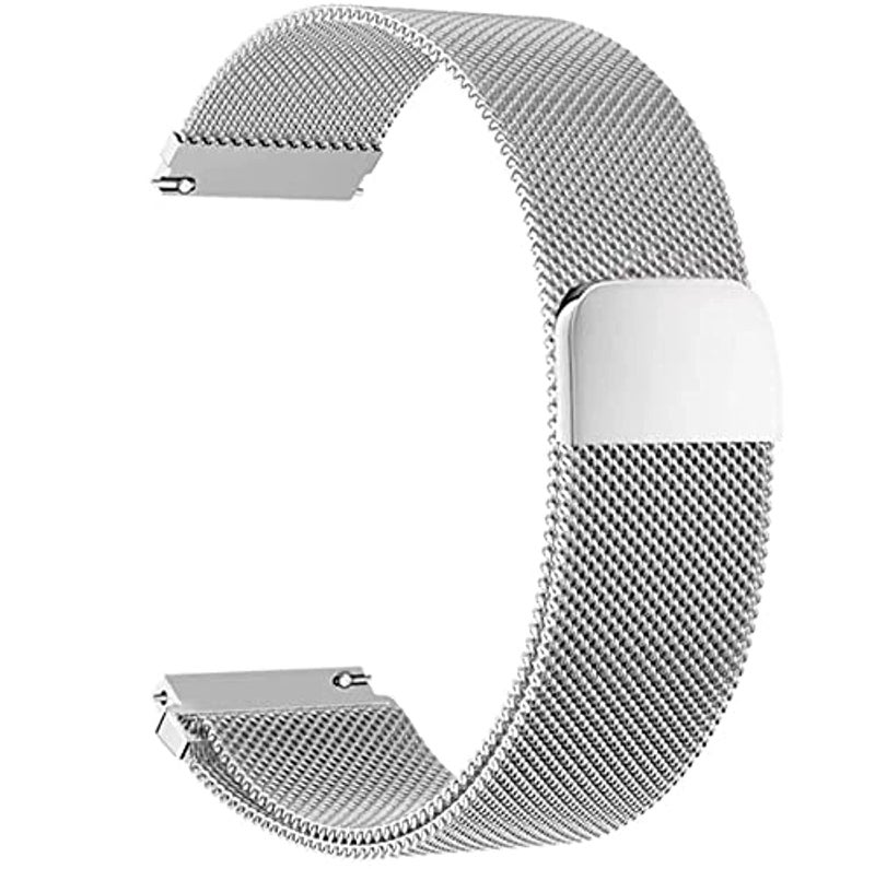 Dado Milanese Stainless Steel Band Compatible with SoundPEATS Smart Watch 1, 20mm Mesh Type Strap - Image 1