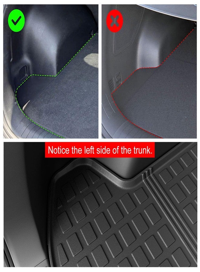 powoq Trunk Mat Compatible with 2023-2024 Kia Sportage Fuel&Hybrid Cargo Liner Backrest Mat Cargo Mat(Not Fit PHEV) Replacement for 2023 2024 Kia Sportage Accessories (Trunk Mat+Backrest Mat) - Image 3