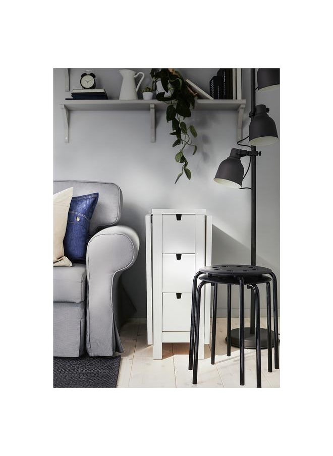 Zaboon - Stool, Black, 45 Cm - Image 1
