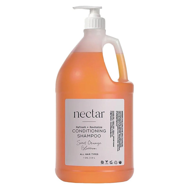 World Amenities Nectar Bulk 2in1 Conditioning Shampoo Sweet Orange Blossom Mini Travel Size Toiletries Hotel Amenities Suitable for All Hair Types