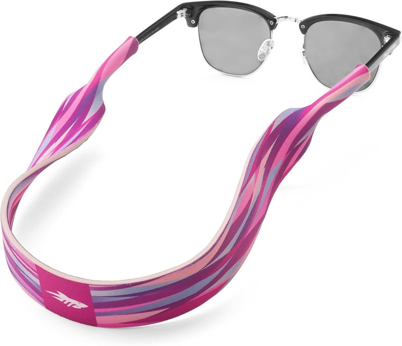 Pilotfish Neoprene Sunglasses Strap – Neoprene Eyewear Retainer, Secure Floating Sunglass Cord with Anti-Slip Ends - Image 1