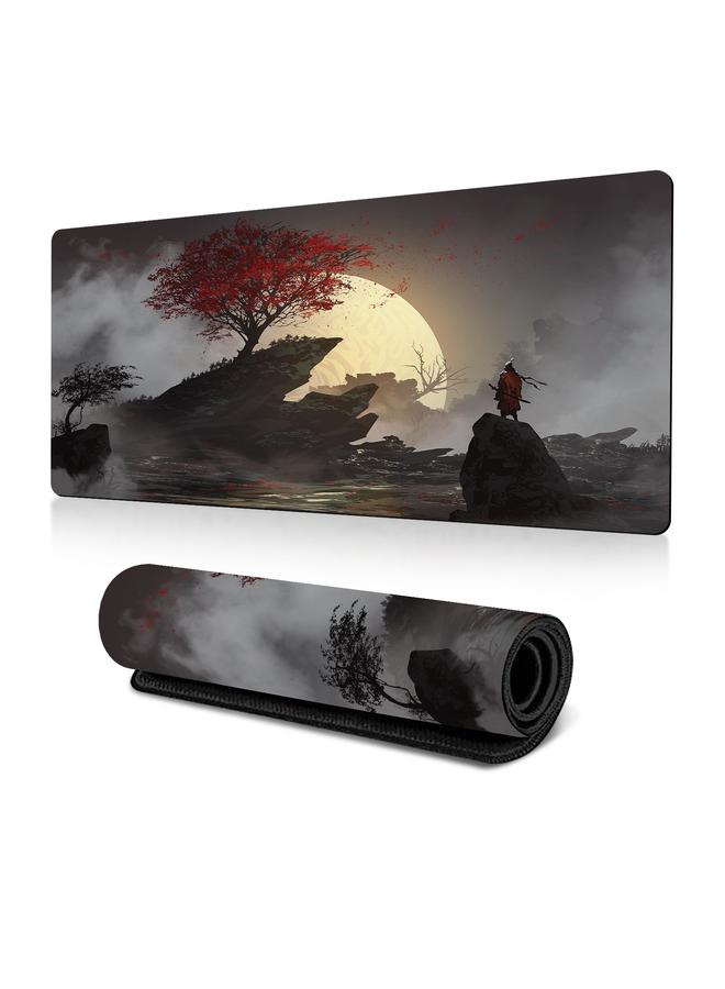 Bluejw Popular Cross-border Foreign Trade Landscape Painting Landscape Table Pad Mouse Pad Flowers And Trees Mouse Pad Large Wholesale Heat Transfer - Image 1