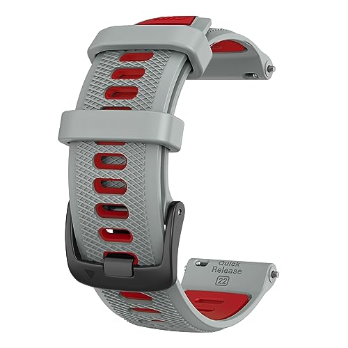 OVERSTEP Compatible with Garmin Forerunner 265 Replacement Band, Quick Release 22mm Watch Bands for Forerunner 255, Vivoactive 4, Venu 2, Venu 3 Smart Watch - Image 2