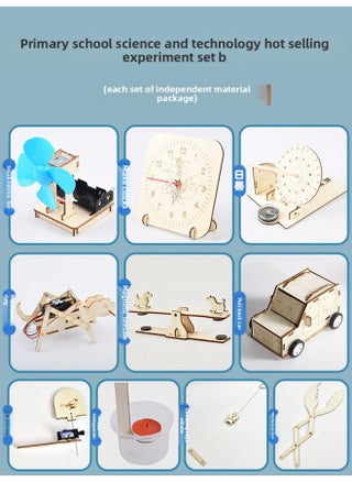 Science Experiment Suit Kindergarten Physics Science And Technology Production Materials Students' Small Inventions Interesting-Specifications:Primary School Science And Technology Experiment Set B - pzsku/ZF680D84ECB48D868FA77Z/45/1745472150/c33d1734-5b9b-4544-a904-f7067d7b6e11