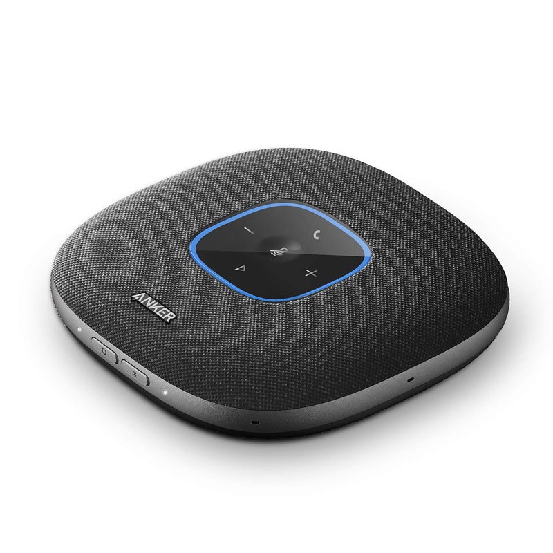 Anker PowerConf S3 Speakerphone with 6 Mics, Enhanced Voice Pickup, 24H Call Time, App Control, Bluetooth 5, USB C, Conference Speaker Compatible with Leading Platforms, Home Office - Image 1