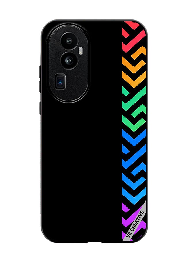 VR CREATIVE Protective Case Cover For Oppo Reno 10 Pro Plus Abstract Design Multicolour - Image 1