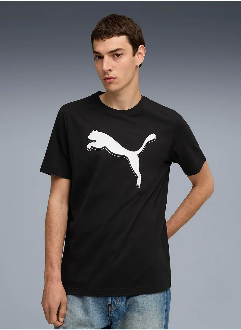 بوما Puma Men's Graphic Cat Logo Tee
