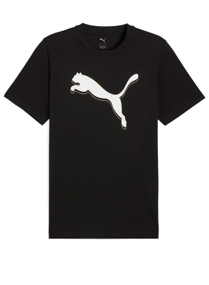 Puma Men's Graphic Cat Logo Tee - Image 4