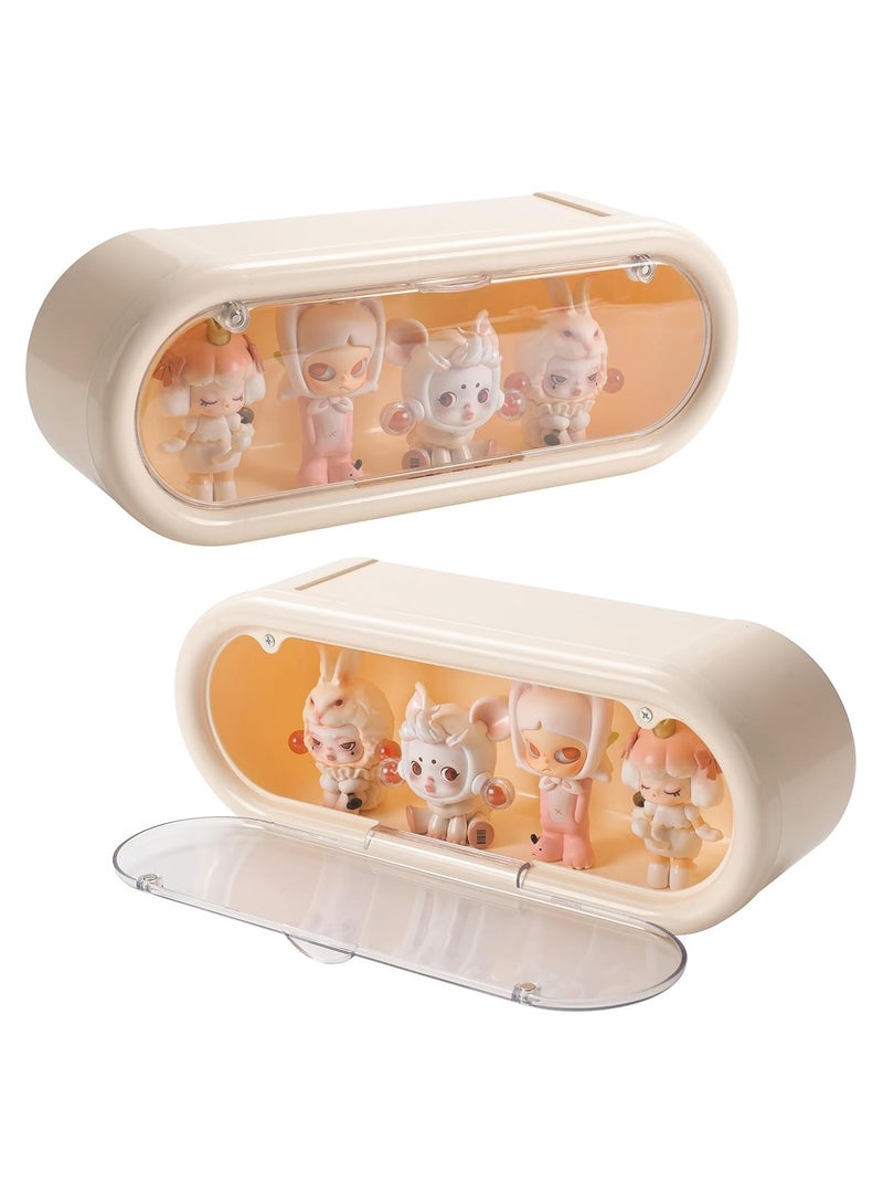 عام “حزمة مكونة من علبة عرض شفافة مصنوعة من الأكريليك، مع باب مغناطيسي مثبتة على الحائط، مضادة للغبار، مناسبة لعرض التحف والمجموعات الصغيرة مثل دمى Funko Pop و Popmart والأشكال البلاستيكية الحركية.” - Image 2