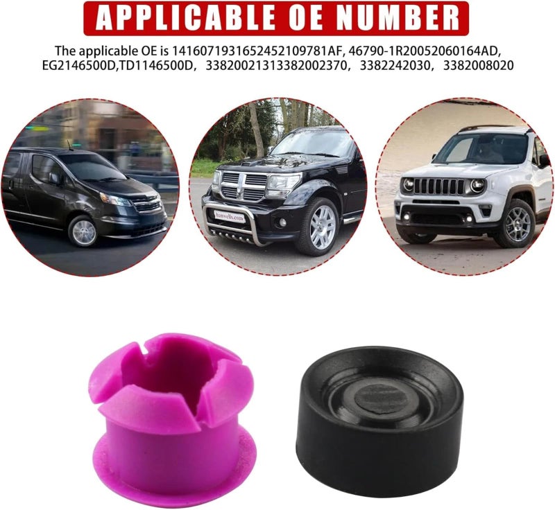 HOMEWITHU 141607 Transmission Gear Shift Cable Bushing Repair Kit Install Tool for Hyundai Kia for Nissan for Frontier for Toyota for Corolla for Honda for Mazda Mitsubishi 1Set - Image 4