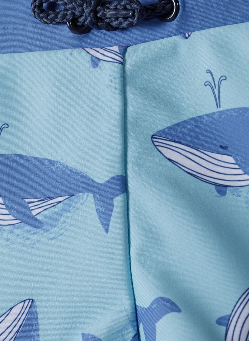 مينوتي بوكسر سباحة للأولاد بخصر قابل للتعديل - Image 3