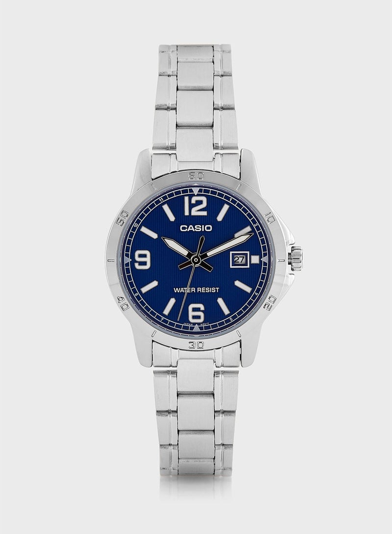 كاسيو ساعة أنالوج بسوار من الفولاذ - Image 1